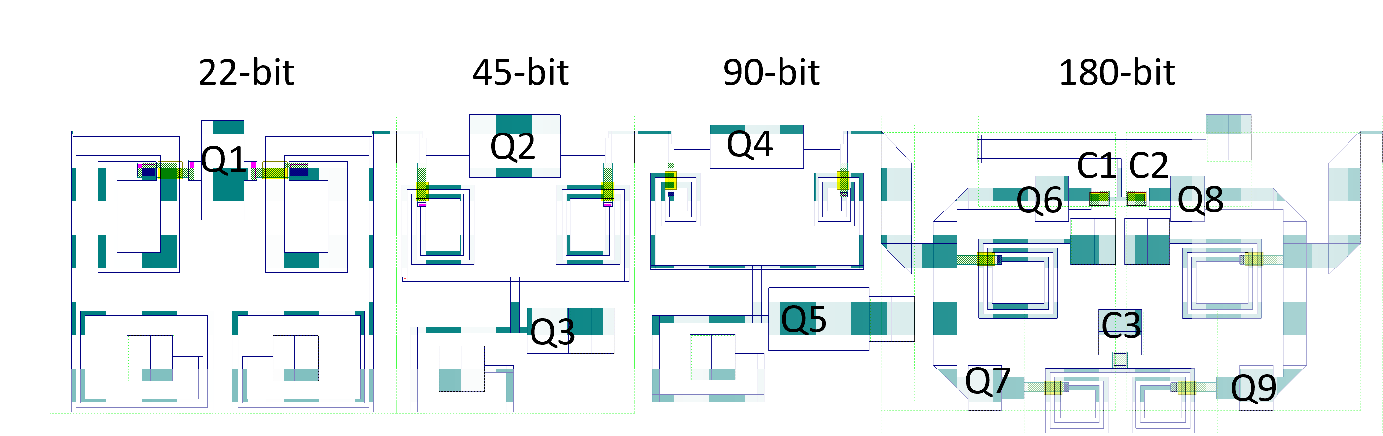 MMIC four bit phase shifter preliminary design